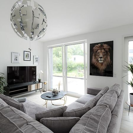 Lulex IV - Traumwohnung Terasse Garten In Neuss Buitenkant foto